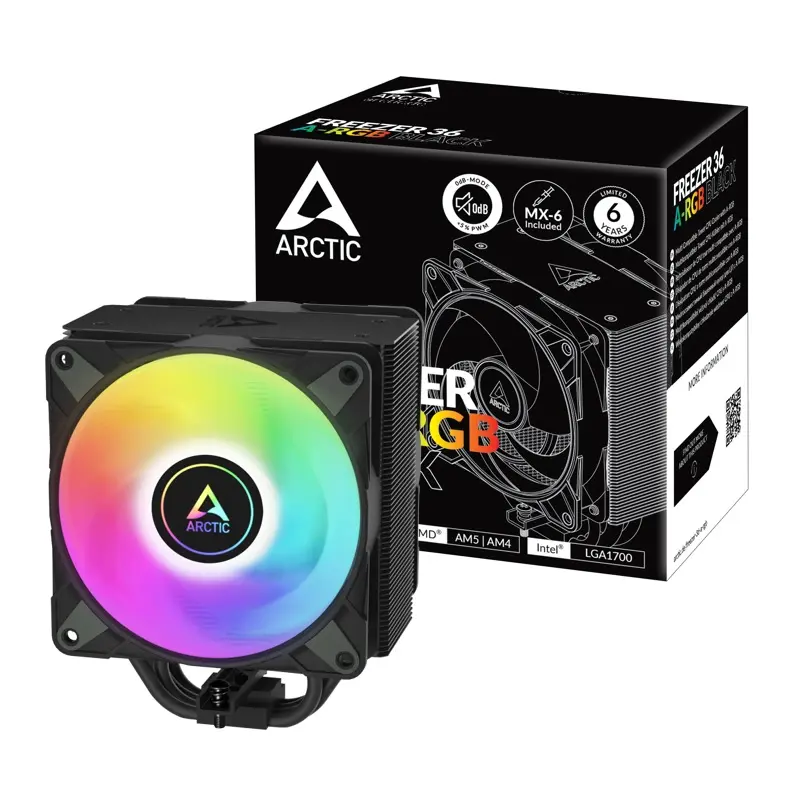 AIR COOLING ARCTIC FREEZER 36 ARGB BLACK
